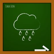 Vector rain icon Eps10