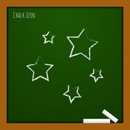 Vector stars icon Eps10