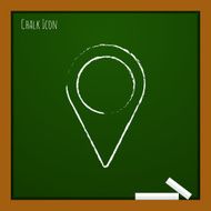 Vector navigation icon Eps10 N2