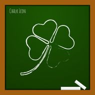 Vector clover icon Eps10