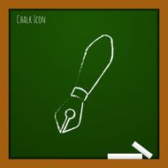 Vector reading-lamp icon Eps10