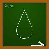 Vector drop icon Eps10