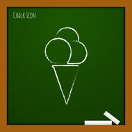Vector ice-cream icon Eps10