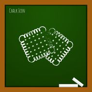 Vector biscuits icon Eps10