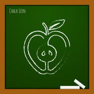 Vector apple icon Eps10