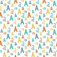 Unique abstract random seamless pattern
