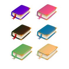 Old Book vector illustration