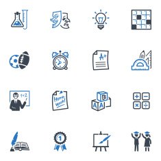 School and Education Icons - Set 4