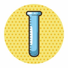 Test tubes and beakers theme elements N16