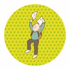 student cartoon theme elements N158