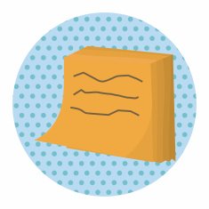 stationary note theme elements vector eps N10