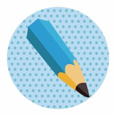 stationery pencil theme elements vector eps N8