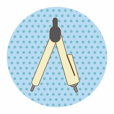 stationary compass theme elements vector eps N14