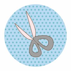 stationary scissors theme elements vector eps N8