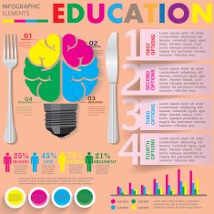 Education info graphic
