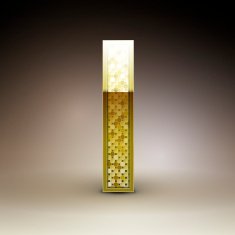 3d golden sequins letter I