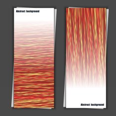 Set of banner templates with abstract background N4