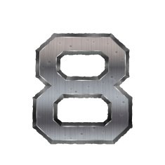 3d metal number 8