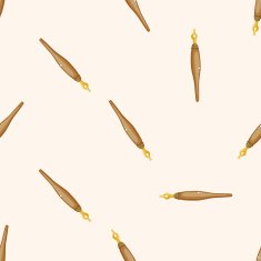 pen cartoon seamless pattern background N3