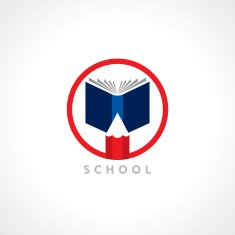Books and Pencil education symbol