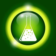 laboratory glass icon vector illustration Flat design style N4