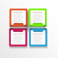 infographic - abstract Design Minimal style template business banners education template N25