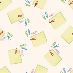 Clip cartoon seamless pattern background