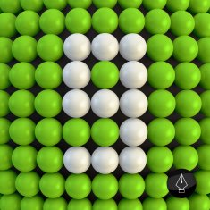 Number nine Abstract mathematics background