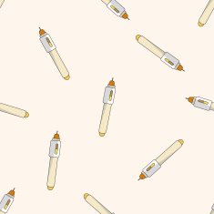 pencil cartoon seamless pattern background N7