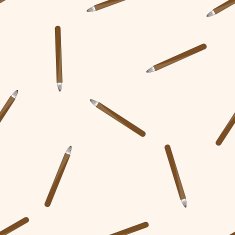 pencil cartoon seamless pattern background N8