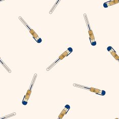 pen cartoon seamless pattern background N8