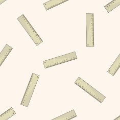 ruler cartoon seamless pattern background N7