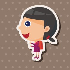 student cartoon theme elements N170