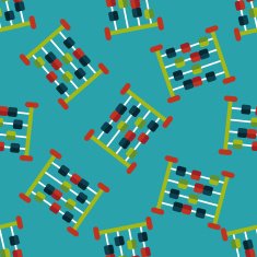 abacus calculation flat icon seamless pattern background N4