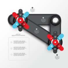 infographic - abstract Design Minimal style template business banners education template N53