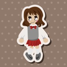 student cartoon theme elements N190
