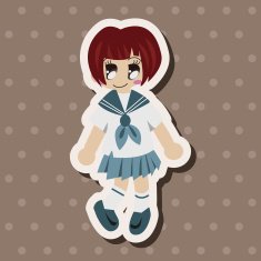 student cartoon theme elements N193