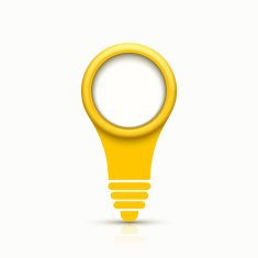 Vector modern light bulb background N6