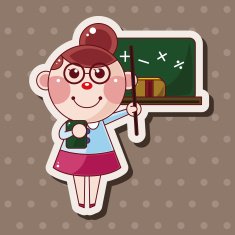 person character teacher theme elements N22