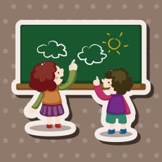 student cartoon theme elements N224