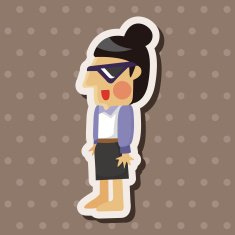 person character teacher theme elements N24