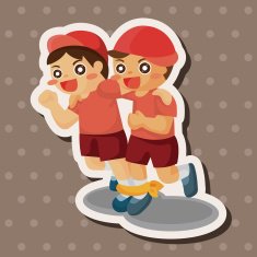 student cartoon theme elements N228
