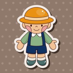 student cartoon theme elements vector eps N85