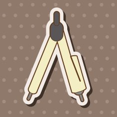 stationary compass theme elements vector eps N16