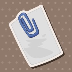 stationary note theme elements vector eps N14