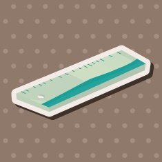 stationary ruler theme elements vector eps N14