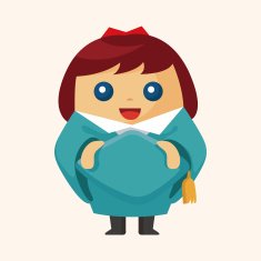 student cartoon theme elements N238