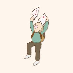 student cartoon theme elements N251