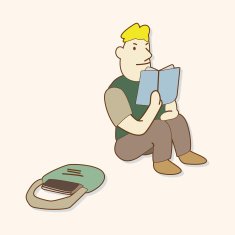 student cartoon theme elements N252