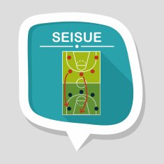 basketball strategy board flat icon with long shadow eps10 N5